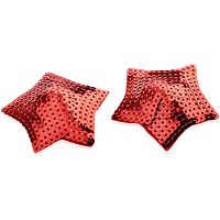 Naklejki ozdobne na sutki w kształcie gwiazdek z cekinami - 70919291 - 2