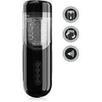 Posuwisto-obrotowy masturbator 400 ruchów/minutę z funkcją dźwięku - 50 opcji pieszczot - 77626811 - 3