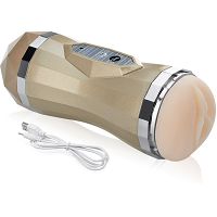 Masturbator dla mężczyzn pochwowo-oralny w tubie 35 sex funkcji - 74305160 - 7