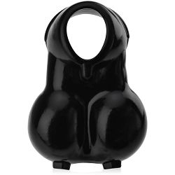 Pierścień erekcyjny nakładka na penisa i jądra dłuższy sex 75131763