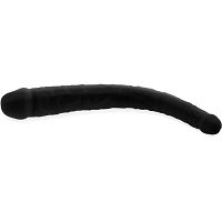Cienki penis dwustronny dildo do podwójnej penetracji - 72704302 - 3