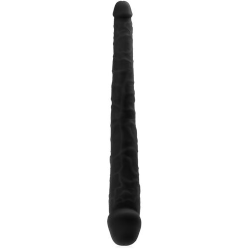 Cienki penis dwustronny dildo do podwójnej penetracji - 72704302