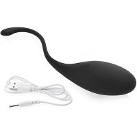 Silikonowe jajko sterowane aplikacją jajeczko wibrujące - 71275197 - 2