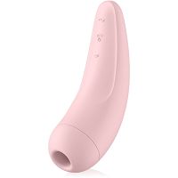 Satisfyer curvy 2+ - ssąco-wibrujący masażer łechtaczki sterowany aplikacją - 73388995 - 5