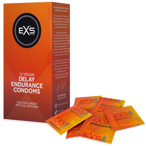 Prezerwatywy przedłużające stosunek EXS DELAY 12 szt. - 75985035