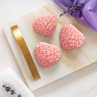 LaQ naturalne mydło glicerynowe serce na walentynki 40g - 70204229 - 5