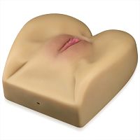 Realistyczna cielista sztuczna pochwa i anus anatomiczny masturbator - 77561468 - 4
