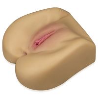 Realistyczna cielista sztuczna pochwa i anus anatomiczny masturbator - 77561468 - 5