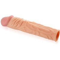 Naturalna nakładka penis dłuższy o 5 cm intensywnie stymulująca – 74770595 - 3