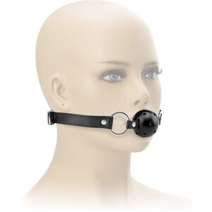 KNEBEL KULKOWY DO EROTYCZNEGO ZNIEWOLENIA BONDAGE - 76296080