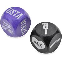 Kości bdsm - wylosuj, zwiąż i wychłostaj - erotyczna gra dla par - 73996815 - 2