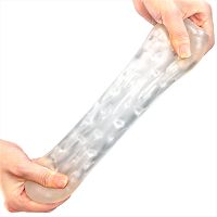 Elastyczny żelowy masturbator z wypustkami dla mężczyzn 13 cm - 76514898 - 5