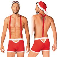 Obsessive Seksowny Mikołaj Komplet Męski Mr Claus - 78367334 - 4