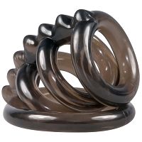 Pierścień w postaci 4 ringów poczwórna rozkosz - 74853983 - 5