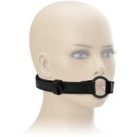 Seksowny otwarty knebel bdsm z ringiem 4,9 cm  - 76568621 - 3