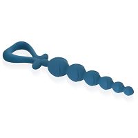 Zielona silikonowa sonda analna koraliki kulki analne 20 cm - 77957362 - 2