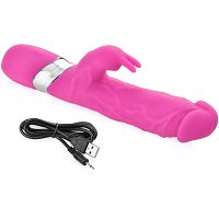 Potężny wibrator, masturbator dla kobiet - solidny masaż cipki i łechtaczki - 75359333 - 2