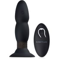 Korek analny z rotacyjnymi kulkami sterowany bezprzewodowym pilotem – 70163207 - 4