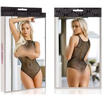 Body z siateczki odsłaniające biust erotyczna bielizna – 75841044 - 3