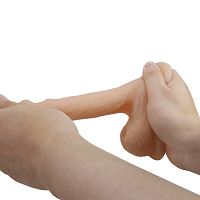 Sztuczny penis proteza penisa do majtek 13,5 cm - 79439926 - 7