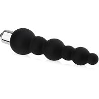 Kulkowy wibrator analny silikonowy anal plug z jednostajną wibracją - 78040137 - 2