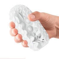 Elastyczny masturbator dla mężczyzn z wypustkami 13 cm - 70280321 - 3