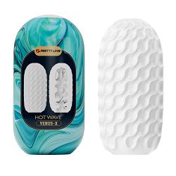 Elastyczny masturbator dla mężczyzn z wypustkami 13 cm - 70280321