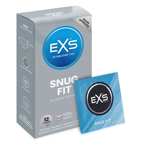 Prezerwatywa EXS SNUG CLOSER FIT 12 szt ciaśniejsza lepsze dopasowanie - 70678269