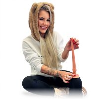 Cielista elastyczna silikonowa sonda analna dildo 35 cm - 70478408 - 4