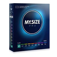 Prezerwatywy 45 mm Joy Division My Size PRO 3 szt. - 77531105 - 2