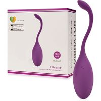 Wibrujące jajko stymulujące jajeczko sterowane aplikacją - 72271262 - 4