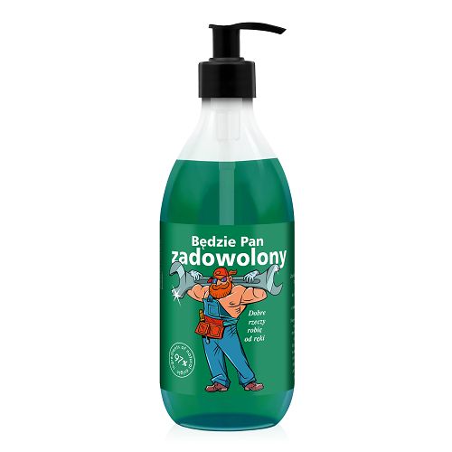 Wegański żel pod prysznic dla mężczyzn BĘDZIE PAN ZADOWOLONY 500 ml - 76864049