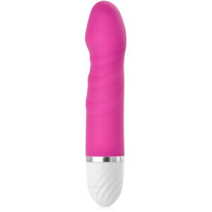 Silikonowy wibrator g-spot ze żłobieniami – 79307721