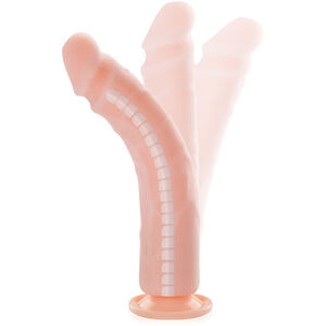 Dildo z ruchomym rdzeniem penis z kręgosłupem – 77409353