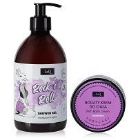 Wegański zestaw kosmetyków NIEZAPOMINAJKA żel pod prysznic + krem do ciała - 74134226 - 5