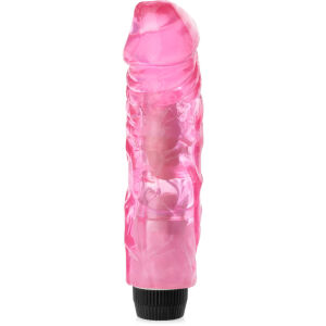 Gruby żelowy wibrator, penis mocno wypełniający pochwę, sex zabawka do masturbacji - 79465554