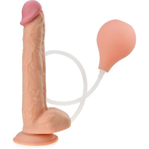 Duże dildo 29cm z wytryskiem penis penetrator na przyssawce - 72992681