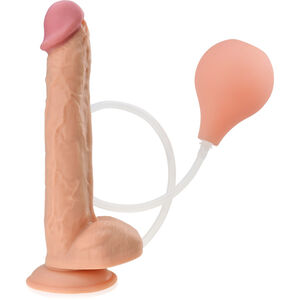 Duże dildo 29cm z wytryskiem penis penetrator na przyssawce - 72992681