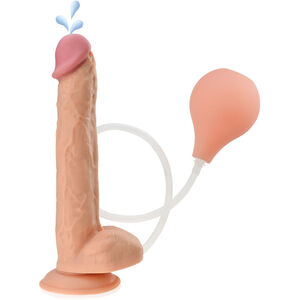 Duże dildo 29cm z wytryskiem penis penetrator na przyssawce - 72992681