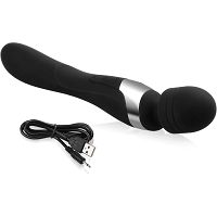 Dwustronny wibrator masażer intymny osobne silniki intensywna wibracja – 77444936 - 2