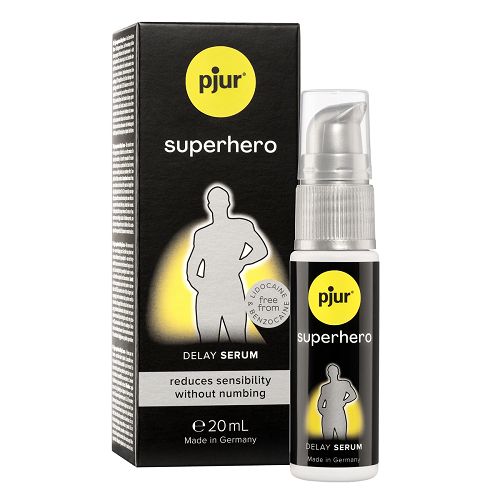 Pjur Superhero pobudzające serum opóźniające wytrysk 20 ml - 77622050