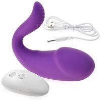 Gładkie jajeczko stymulujące 9 opcji silnych wibracji + pilot - 78462049 - 2