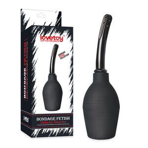 Irygator intymny z gruszką do lewatywy BDSM 300 ml - 75119796