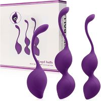 Wibrujące kulki gejszy - mocne mięśnie kegla - smukły kształt, progresywny trening cipki - 70038457 - 2