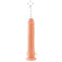 Wibrujący sztuczny penis z pompką 10 programów wibracji - 73510418 - 4