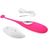 Stymulujące wibrujące jajko wypustka g-spot 12 funkcji pilot 73126674 - 2