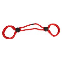 Czerwony bawełniany sznur do krępowania BDSM dla początkujących - 75449209 - 3