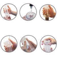 Dyskretny masturbator żelowy z wypustkami miękka galaretka w tubie - 70059904 - 4