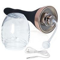 Irygator intymny z wibracją 3 tryby irygacji i wibracji - 79429223 - 4