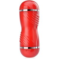 Podwójny masturbator dla panów usta sztuczna pochwa sex oralny klasyczny – 76306562 - 3